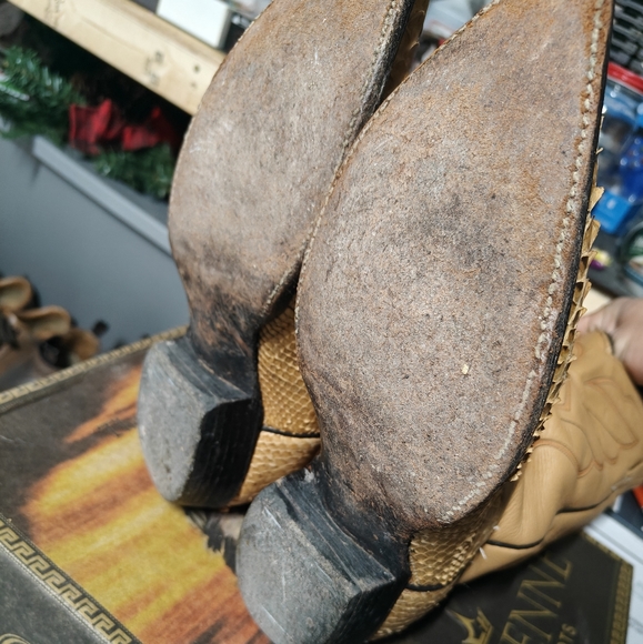 Cowboy boots Python Leather - Picture 3 of 5